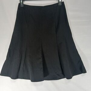 B. Wear Byer Girl Black Girls Sz 12 Fit & Flare Skirt with zip close